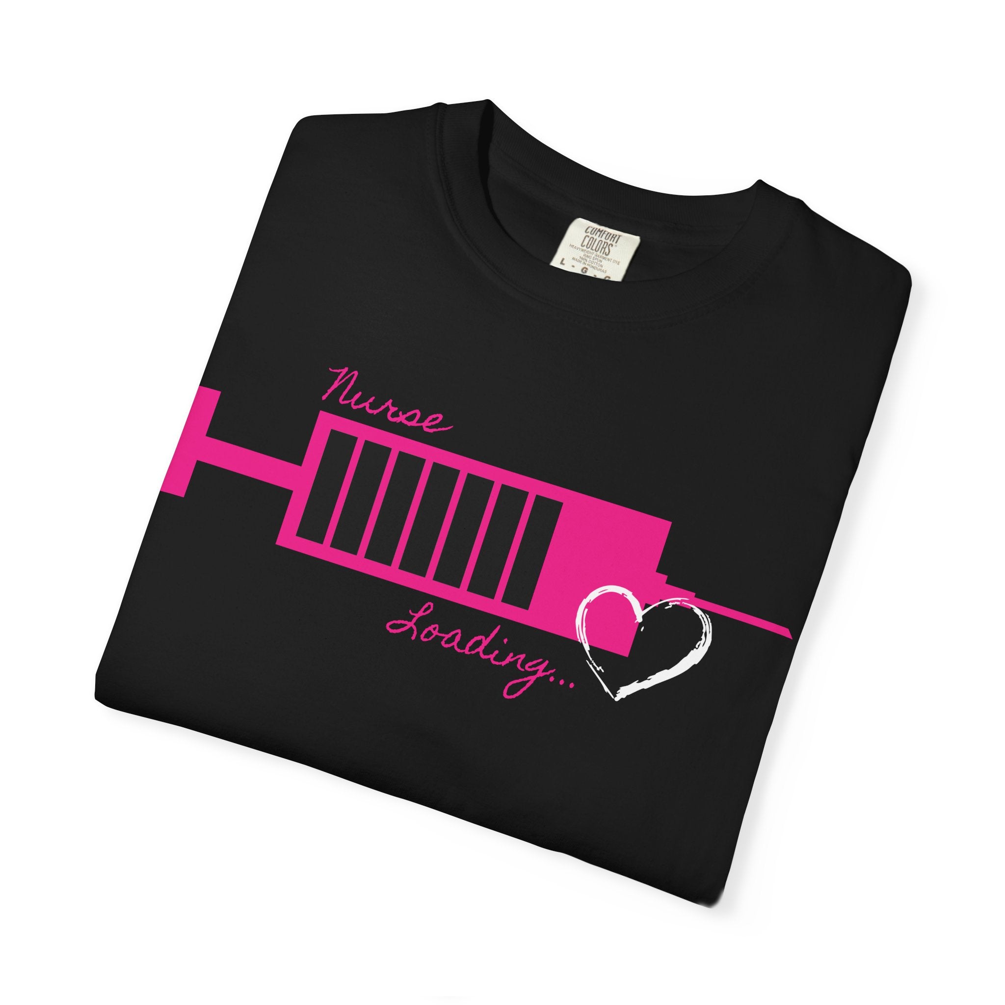 Nurse Loading Pink Graphic Tee
