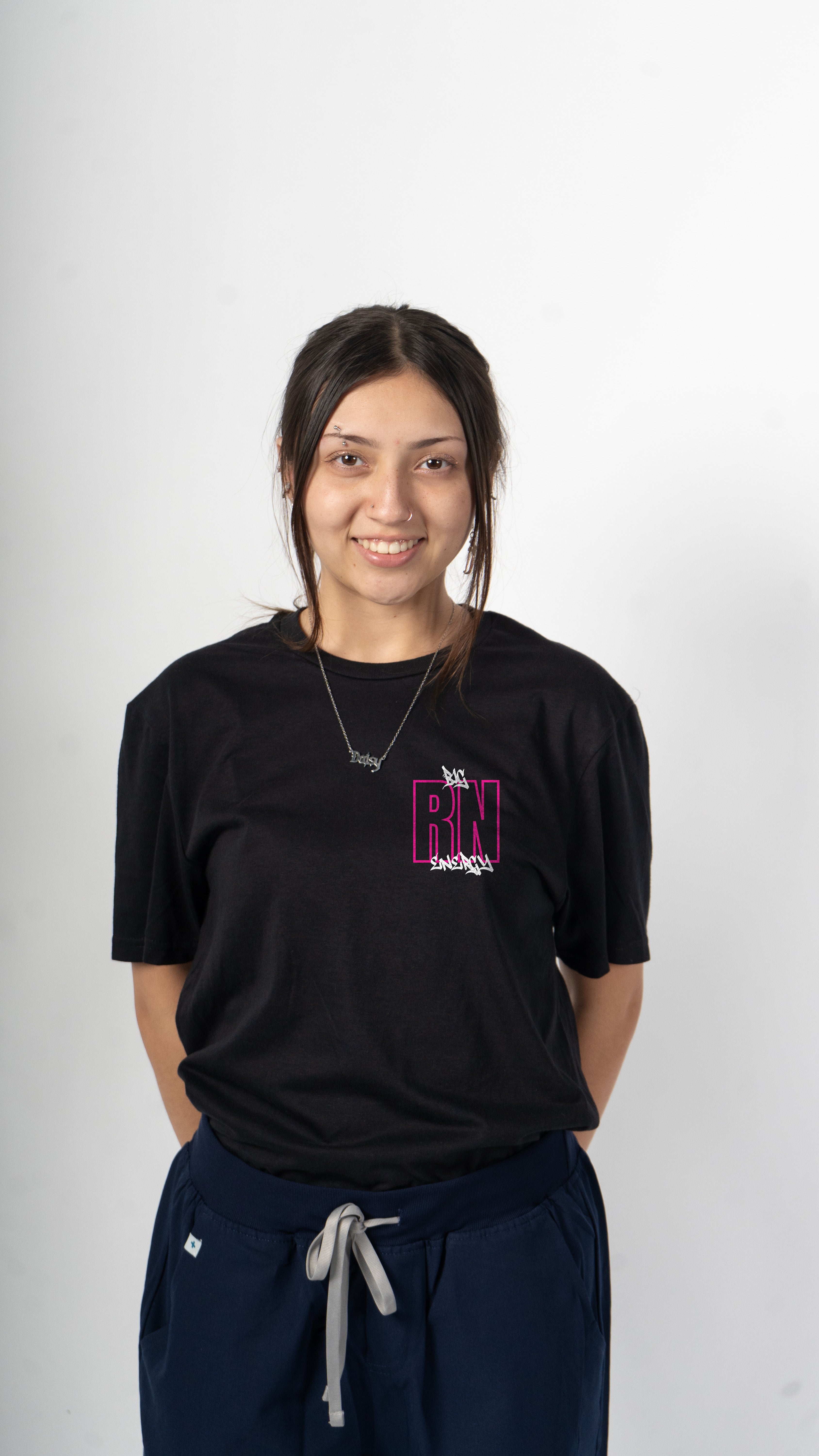 Pink Big RN Energy Short sleeve Graphic Tee