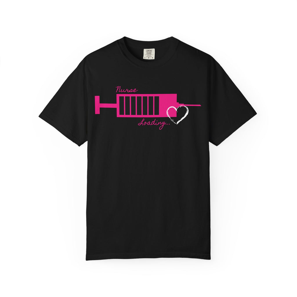 Nurse Loading Pink Graphic Tee