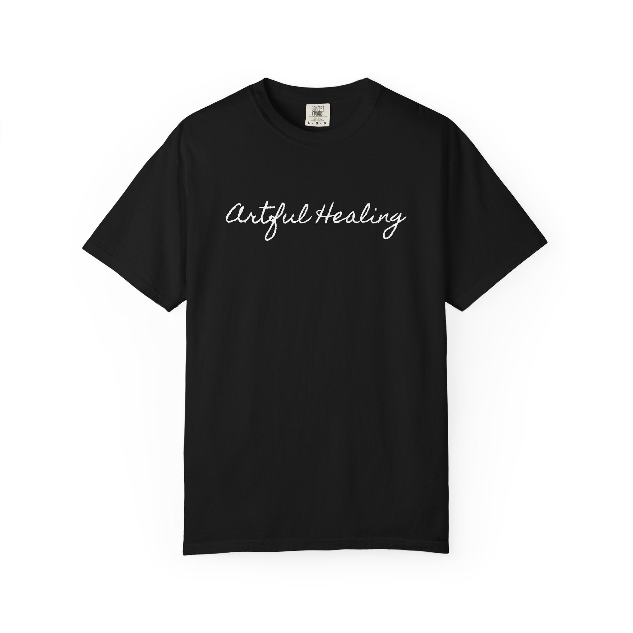 Artful Healing Black Graphic Tee