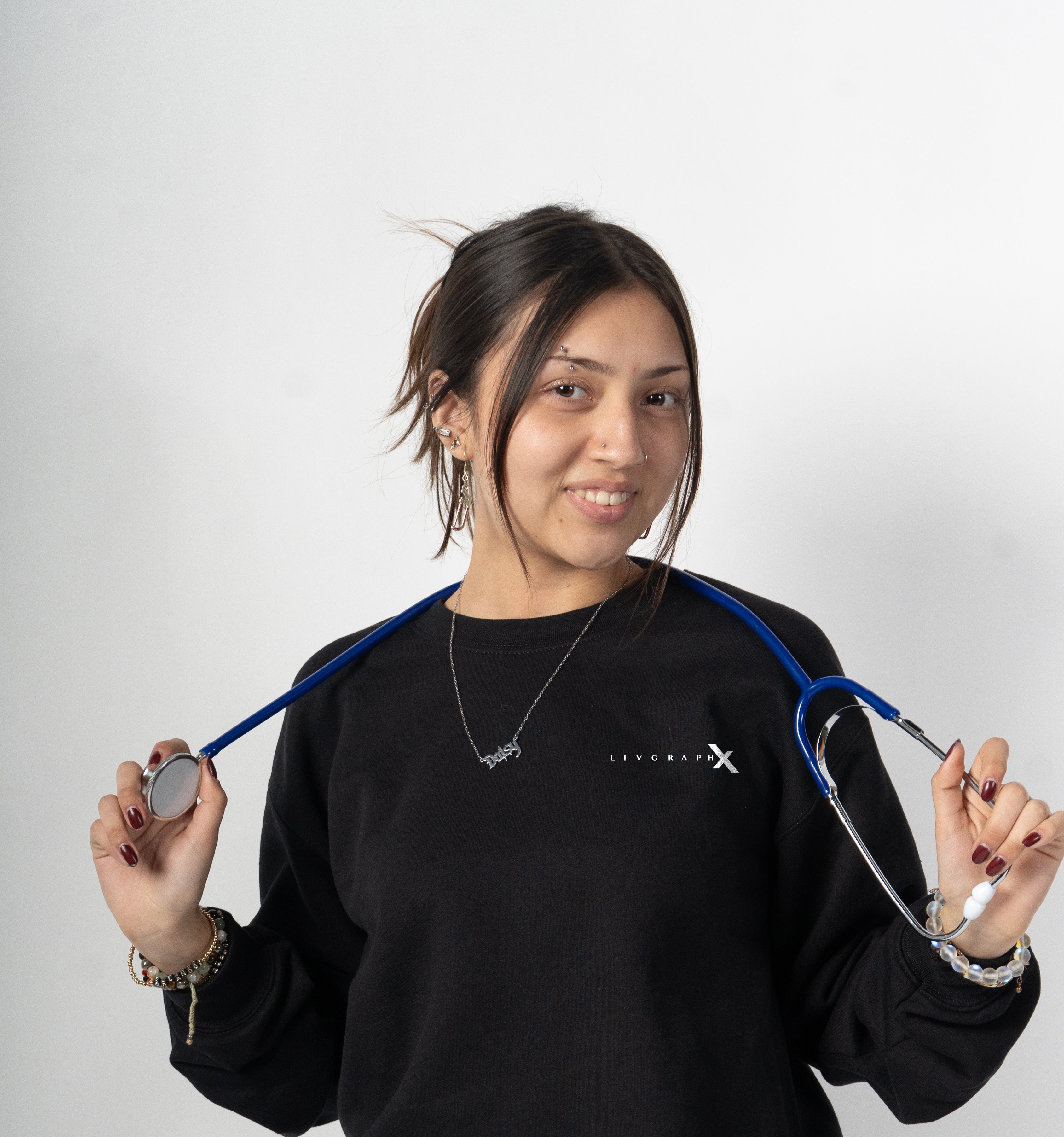 LIVGRAPHX Neuro Nurse Graphic Sweatshirt
