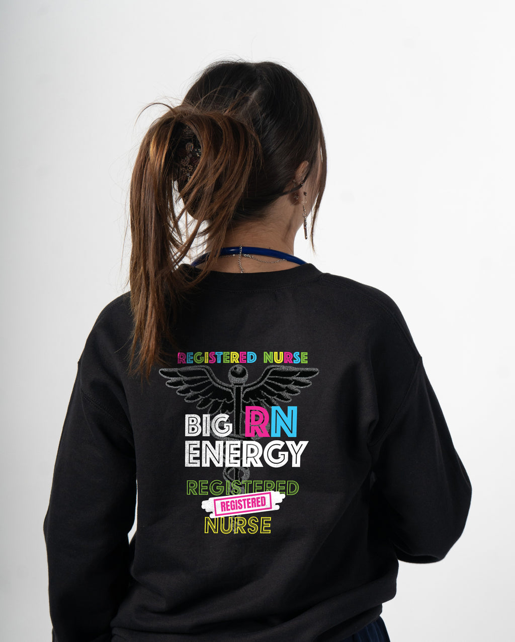 MultiColor Big RN Sweatshirt