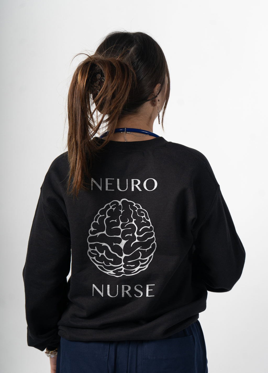 LIVGRAPHX Neuro Nurse Graphic Sweatshirt