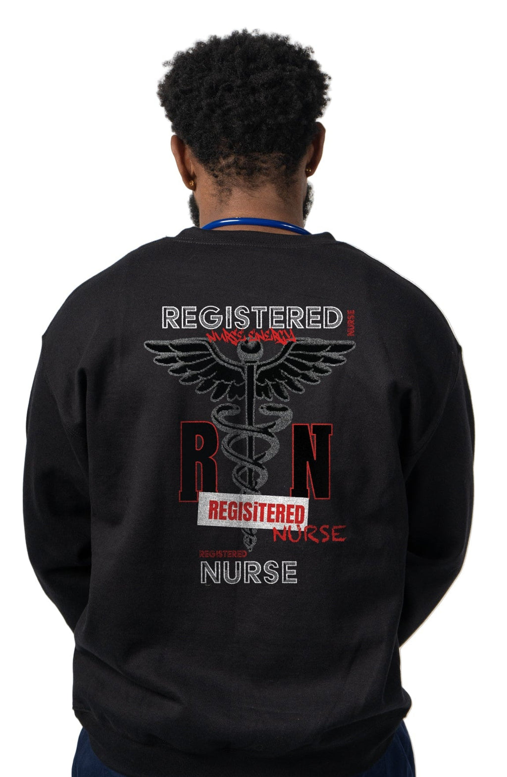 Red Big RN Energy Sweatshirt