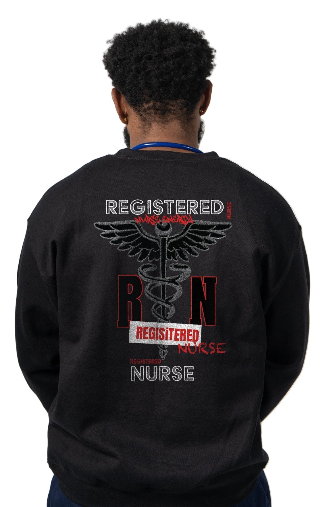 Red Big RN Energy Sweatshirt