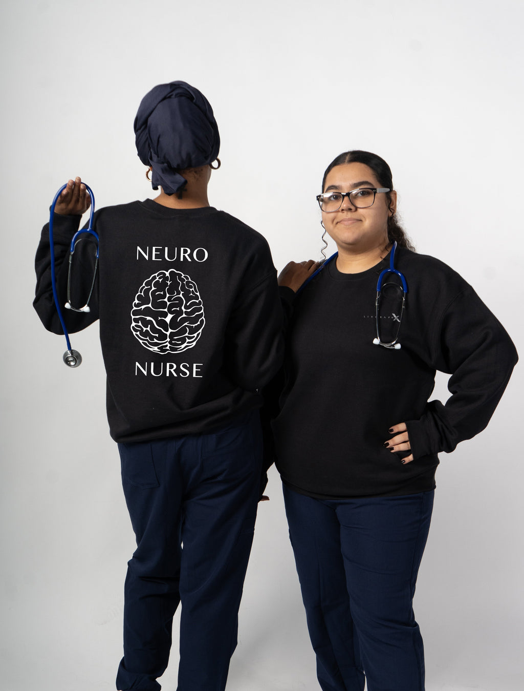 LIVGRAPHX Neuro Nurse Graphic Sweatshirt